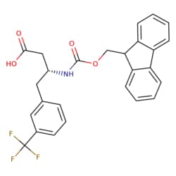 STA PHARMACEUTICAL US LLC&nbsp;Fmoc-(R)-3-Amino-4-(3-trifluoromethyl-phenyl)-butyric acid | 25 g | CAS 269726-75-2 | MDL MFCD01860970