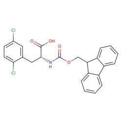 STA PHARMACEUTICAL US LLC&nbsp;N-Fmoc-2,5-dichloro-D-phenylalanine | 100 g | CAS 1260596-66-4 | InChIKey VKWVAMUOEUIASD-JOCHJYFZSA-N