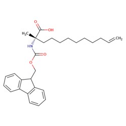 STA PHARMACEUTICAL US LLC&nbsp;(S)-2-((((9H-Fluoren-9-yl)methoxy)carbonyl)amino)-2-methyldodec-11-enoic acid | 1 g | CAS 1640968-91-7 | MDL MFCD30471500