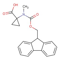 STA PHARMACEUTICAL US LLC&nbsp;1-(N-Fmoc-N-methylamino)cyclopropanecarboxylic acid | 5 g | CAS 1702888-95-6 | MDL MFCD31457797