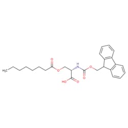 STA PHARMACEUTICAL US LLC&nbsp;Fmoc-L-Serine(n-Octanoyl)-OH | 25 g | CAS 1449250-56-9 | InChIKey YPPPUMPGQAAGAI-QHCPKHFHSA-N