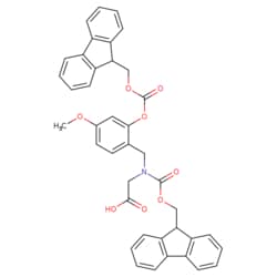 STA PHARMACEUTICAL US LLC&nbsp;Fmoc-(Fmoc-Hmb)-Gly-OH | 25 g | CAS 148515-84-8 | InChIKey FUNVZXPLIIKRSY-UHFFFAOYSA-N