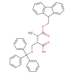 STA PHARMACEUTICAL US LLC&nbsp;Fmoc-N-Me-L-Ser(Trt)-OH | 100 g | CAS 1078607-71-2 | InChIKey JNGHYLDUUAEJDZ-DHUJRADRSA-N