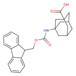 STA PHARMACEUTICAL US LLC&nbsp;3-(9-fluorenylmethoxycarbonylamido)-tricyclo[3.3.1.1(3.7)]decane-1-carboxylic acid | 1 g | CAS 875211-10-2 | InChIKey RXRDRSUDCSEVRK-UHFFFAOYSA-N