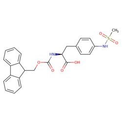 STA PHARMACEUTICAL US LLC&nbsp;Fmoc-4-[(Methylsulfonyl)amino]-L-phenylalanine | 50 g | CAS 266999-22-8 | MDL MFCD01860660