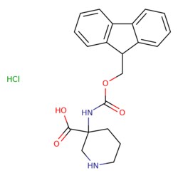 STA PHARMACEUTICAL US LLC&nbsp;3-(N-Fmoc-amino)piperidine-3-carboxylic acid HCl | 50 g | CAS 368866-20-0 | MDL MFCD04113564