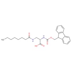 STA PHARMACEUTICAL US LLC&nbsp;(S)-2-((((9H-fluoren-9-yl)methoxy)carbonyl)amino)-3-octanamidopropanoic acid | 5 g | CAS 1423018-04-5 | MDL MFCD18427298