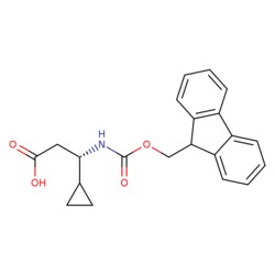 STA PHARMACEUTICAL US LLC&nbsp;(S)-3-(Fmoc-amino)-3-cyclopropylpropanoic acid | 100 g | CAS 1260605-12-6 | MDL MFCD06227986