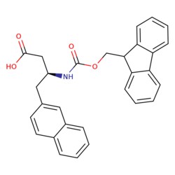 STA PHARMACEUTICAL US LLC&nbsp;Fmoc-(S)-3-Amino-4-(2-Naphthyl)-butyric acid | 25 g | CAS 1186216-21-6 | MDL MFCD01861036
