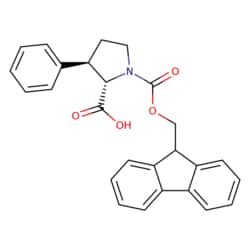 STA PHARMACEUTICAL US LLC&nbsp;(2S,3S)-1-(((9H-fluoren-9-yl)methoxy)carbonyl)-3-phenylpyrrolidine-2-carboxylic acid (Abs) | 5 g | CAS 1158891-09-8 | InChIKey XZINBBVSLWSWBO-KOSHJBKYSA-N