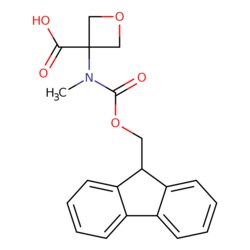 STA PHARMACEUTICAL US LLC&nbsp;3-[Fmoc-(methyl)amino]-3-oxetanecarboxylic acid | 10 g | CAS 1695443-84-5 | InChIKey ORIAZSKJUJQLGQ-UHFFFAOYSA-N