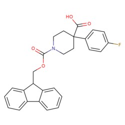 STA Pharmaceutical&nbsp;1-Fmoc-4-(4-fluorophenyl)-4-carboxypiperidine | 50 g | CAS 1076197-06-2 | MDL MFCD11226817