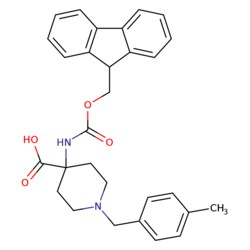 STA PHARMACEUTICAL US LLC&nbsp;4-(Fmoc-amino)-1-(4-Me-benzyl)-4-carboxypiperidine | 50 g | CAS 916421-95-9 | MDL MFCD08751581