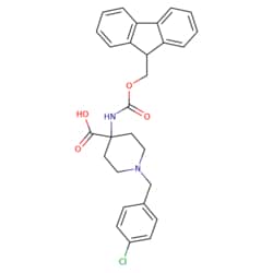 STA PHARMACEUTICAL US LLC&nbsp;4-(Fmoc-amino)-1-(4-Cl-benzyl)-4-carboxypiperidine | 10 g | CAS 916421-88-0 | MDL MFCD08751578