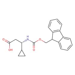 STA PHARMACEUTICAL US LLC&nbsp;(S)-3-(Fmoc-amino)-3-cyclopropylpropanoic acid | 10 g | CAS 1260605-12-6 | MDL MFCD06227986