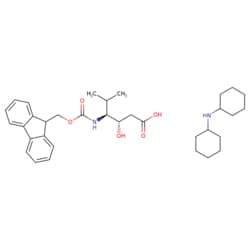 STA PHARMACEUTICAL US LLC&nbsp;Fmoc-(3S,4S)-4-amino-3-hydroxy-5-methyl-hexanoic acid dicyclohexylamine | 1 g | CAS 204316-10-9 | MDL MFCD00270198