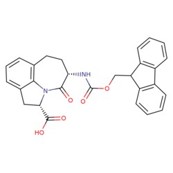 STA PHARMACEUTICAL US LLC&nbsp;(2S,5S)-Fmoc-5-amino-1,2,4,5,6,7-hexahydroazepino[3,2,1-hi]indole-4-one-2-carboxylic acid | 50 g | CAS 204326-24-9 | MDL MFCD00673792