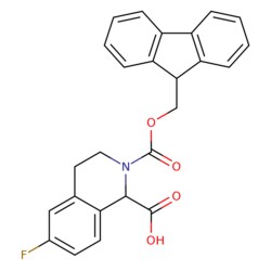 STA PHARMACEUTICAL US LLC&nbsp;2-(((9H-fluoren-9-yl)methoxy)carbonyl)-6-fluoro-1,2,3,4-tetrahydroisoquinoline-1-carboxylic acid | 25 g | CAS 2580179-38-8 | InChIKey OQXHPMMRCUPTTN-UHFFFAOYSA-N