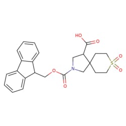 STA PHARMACEUTICAL US LLC&nbsp;2-(((9H-fluoren-9-yl)methoxy)carbonyl)-8-thia-2-azaspiro[4.5]decane-4-carboxylic acid 8,8-dioxide | 5 g | CAS 1823835-45-5 | MDL MFCD28119059