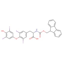 STA PHARMACEUTICAL US LLC&nbsp;(S)-2-((((9H-fluoren-9-yl)methoxy)carbonyl)amino)-3-(4-(4-hydroxy-3,5-diiodophenoxy)-3,5-diiodophenyl)propanoic acid | 50 g | CAS 151889-56-4 | MDL MFCD01861316
