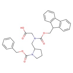 STA PHARMACEUTICAL US LLC&nbsp;2-((((9H-fluoren-9-yl)methoxy)carbonyl)((1-((benzyloxy)carbonyl)pyrrolidin-2-yl)methyl)amino)acetic acid | 5 g | CAS 2102408-77-3 | InChIKey IJKPBMCFDYAAFJ-UHFFFAOYSA-N