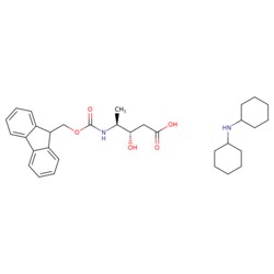 STA PHARMACEUTICAL US LLC&nbsp;Dicyclohexylamine (3S,4S)-4-((((9H-fluoren-9-yl)methoxy)carbonyl)amino)-3-hydroxypentanoate | 1 g | CAS 204316-31-4 | MDL MFCD00270200