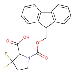 STA PHARMACEUTICAL US LLC&nbsp;Fmoc-DL-Pro(3,3-F2)-OH | 10 g | CAS 2137451-60-4 | InChIKey VHXZNQGGLTZVQI-UHFFFAOYSA-N