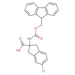 STA PHARMACEUTICAL US LLC&nbsp;2-((((9H-fluoren-9-yl)methoxy)carbonyl)amino)-5-chloro-2,3-dihydro-1H-indene-2-carboxylic acid | 100 g | CAS 1702762-12-6 | InChIKey LCMXQPAIASUCBH-UHFFFAOYSA-N
