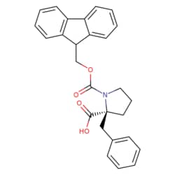 STA PHARMACEUTICAL US LLC&nbsp;(S)-1-(((9H-fluoren-9-yl)methoxy)carbonyl)-2-benzylpyrrolidine-2-carboxylic acid | 25 g | CAS 1802938-33-5 | InChIKey KCBAWPJTUBLDLJ-MHZLTWQESA-N