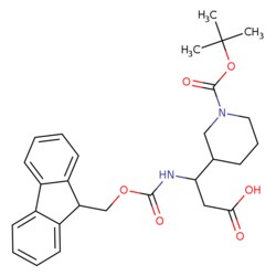 STA PHARMACEUTICAL US LLC&nbsp;3-(Fmoc-amino)-3-(1-Boc-3-piperidyl)propanoic acid | 25 g | CAS 372144-11-1 | MDL MFCD03425249