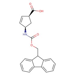STA PHARMACEUTICAL US LLC&nbsp;(1S,4R)-4-((((9H-fluoren-9-yl)methoxy)carbonyl)amino)cyclopent-2-enecarboxylic acid | 1 g | CAS 220497-64-3 | MDL MFCD01311755