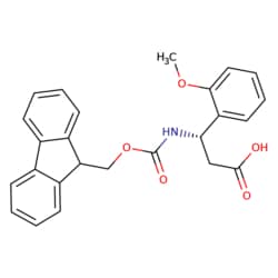 STA PHARMACEUTICAL US LLC&nbsp;Fmoc-(S)-3-Amino-3-(2-methoxy-phenyl)-propionic acid | 50 g | CAS 501015-28-7 | MDL MFCD03427974
