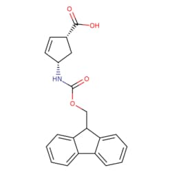 STA PHARMACEUTICAL US LLC&nbsp;(1R,4S)-4-((((9H-fluoren-9-yl)methoxy)carbonyl)amino)cyclopent-2-enecarboxylic acid | 50 g | CAS 220497-65-4 | MDL MFCD01311756