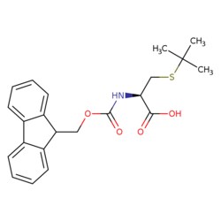 STA PHARMACEUTICAL US LLC&nbsp;Fmoc-L-Cys(tBu)-OH | 10 g | CAS 67436-13-9 | MDL MFCD00037130
