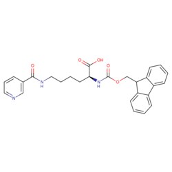 STA PHARMACEUTICAL US LLC&nbsp;Fmoc-L-Lys(nicotinoyl)-OH | 50 g | CAS 252049-11-9 | MDL MFCD00080278