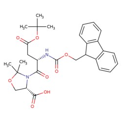 STA PHARMACEUTICAL US LLC&nbsp;Fmoc-L-Asp(tBu)-L-Ser[PSI(Me,Me)Pro]-OH | 25 g | CAS 955048-92-7 | MDL MFCD27957352