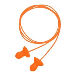 MSC&nbsp;Howard Leight Earplugs, 26 dB NRR, Vinyl, Corded, Push-In, 100/Pk.