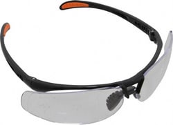 MSC&nbsp;Uvex Safety Glasses, Scratch-Resistant, Polycarbonate, Clear Lenses, Full-Framed, 1 ea