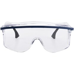 MSC&nbsp;Uvex Safety Glasses, OTG, Anti-Fog, Clear Lens, 1 ea