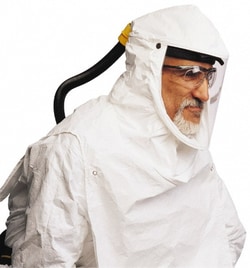 MSC&nbsp;North PAPR Hood, Tyvek Material, Universal Size, 1 ea