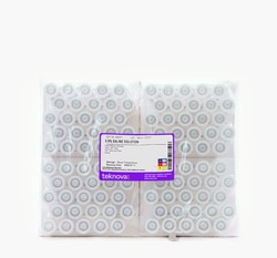 Teknova&nbsp;0.9% Saline Solution, 10ml tubes, 100 pack 3 pack.