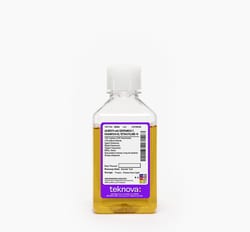 Teknova&nbsp;LB Broth with Gentamicin-7, Kanamycin-50, and Tetracycline-10. 500mL, Sterile. 4 pack.