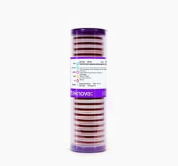 Teknova&nbsp;Tryptic Soy Agar Plates with 5% Sheep's Blood, 100mm, 20 Plates/Sleeve, Sterile.