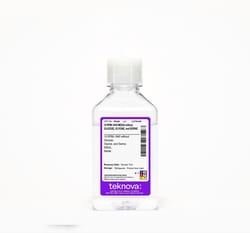 Teknova 1X RPMI-1640 Media without Glucose, Glycine and Serine. 500mL, Sterile.