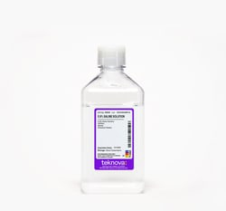 Teknova 0.9% Saline Solution. 1000mL, Sterile. Endotoxin Tested., Quantity: