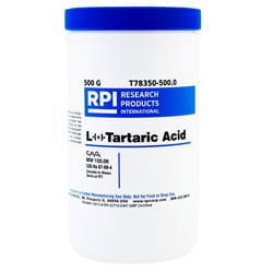 Research Products International Corp L Tartaric Acid 500 G