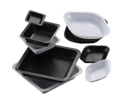 Alkali Scientific Square Weigh Boats, Black, 20mL, 45 X 45mm, 500/cs