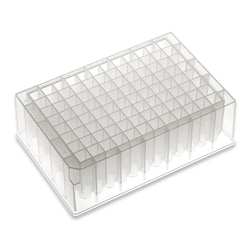 Alkali Scientific 0.5mL 96Well, Deep Well Plate, V Conical Bottom, Square Well, Sterile, 50/cs