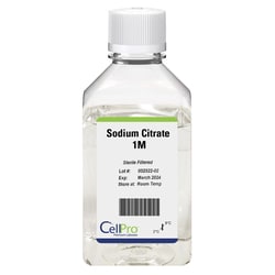 Alkali Scientific&nbsp;CellPro&trade; Sodium Citrate, 1M, 100mL