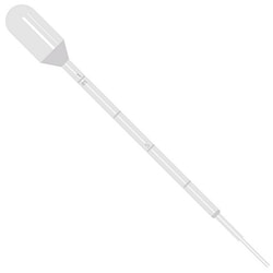 Alkali Scientific Transfer Pipette, 3mL Graduated to 1mL, Individually